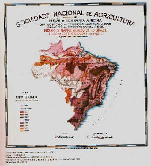 Mapa Geolgico do Brasil de 1908