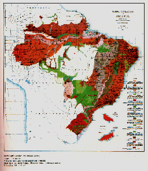 Mapa Geolgico do Brasil de 1919
