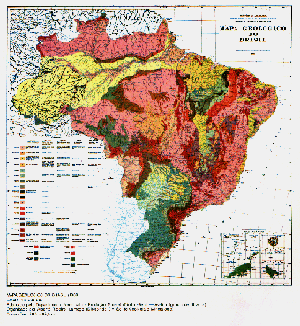 Mapa Geolgico do Brasil de 1960
