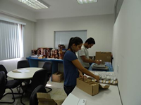 Catalogação de amostras