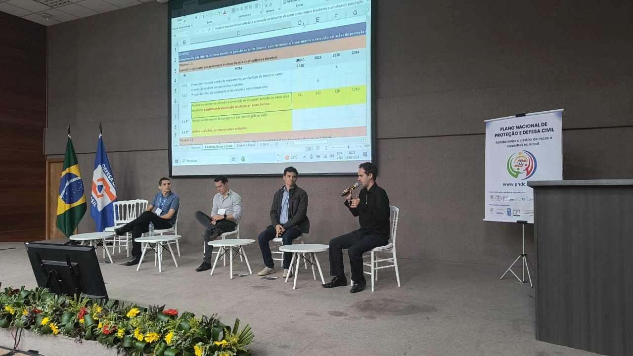 Pesquisadores do SGB participam de workshop do Plano Nacional de Proteção e Defesa Civil