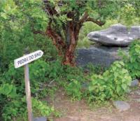 Pedra do Sino, local onde a rocha emite um som quando percutida (Nascimento & Ferreira, 2012).