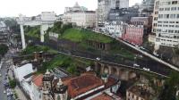Vista para o Elevador Lacerda, que liga a Cima Alta e a Cidade Baixa, Salvador-Ba.