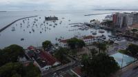 Os Arcos da Ladeira da Conceição da Praia tem vista panorâmica para a Baía de Todos os Santos. Salvador-Ba