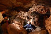 Caverna Torras - Aspectos das seções da ceverna