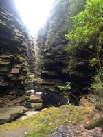 Cânion de acesso a Cachoeira do Michila