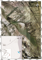 Mapa de localização da Lagoa Salgada