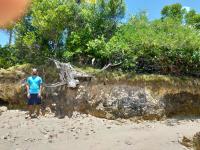 Discordância na Ilha da Pedra Furada