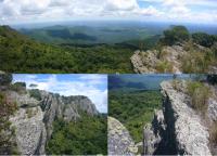 Flanco SE da serra Tepequém, acesso pela trilha do avião caído.
