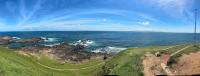 Vista panorâmica para a Baia de Todos os Santos, Salvador-Ba.