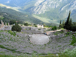 Delfos  Teatro do Templo